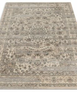 Well Woven Owen Beige Vintage Global Oriental Medallion Rug