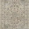 Well Woven Owen Beige Vintage Global Oriental Medallion Rug