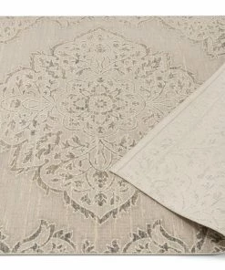 Well Woven Vivian Beige Vintage Global Medallion Rug 5'3