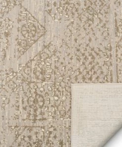 Well Woven Harmony Beige Traditional Vintage Medallion Rug Global