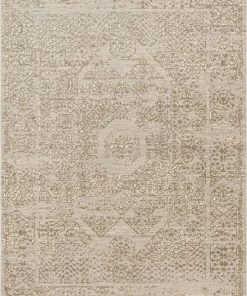 Well Woven Harmony Beige Traditional Vintage Medallion Rug Global