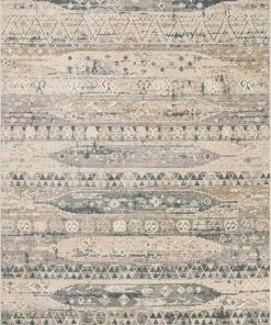 Well Woven Abby Beige Vintage Oriental Medallion Rug