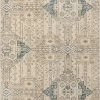 Well Woven Magnolia Beige Vintage Abstract Geometric Rug