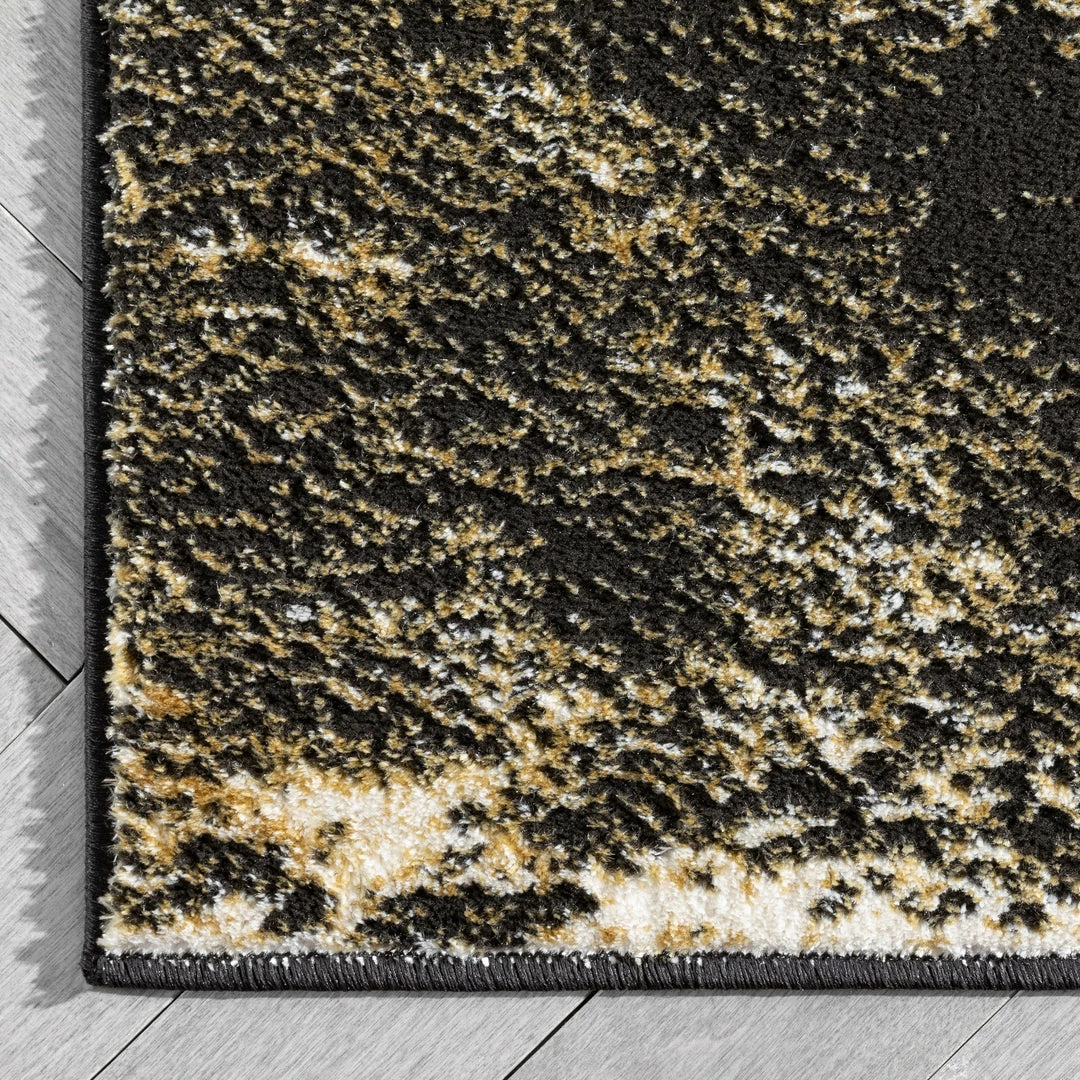 Well Woven Global Zaynab Vintage Abstract Border Yellow Glam Rug 4 Well Woven Global Zaynab Vintage Abstract Border Yellow Glam Rug