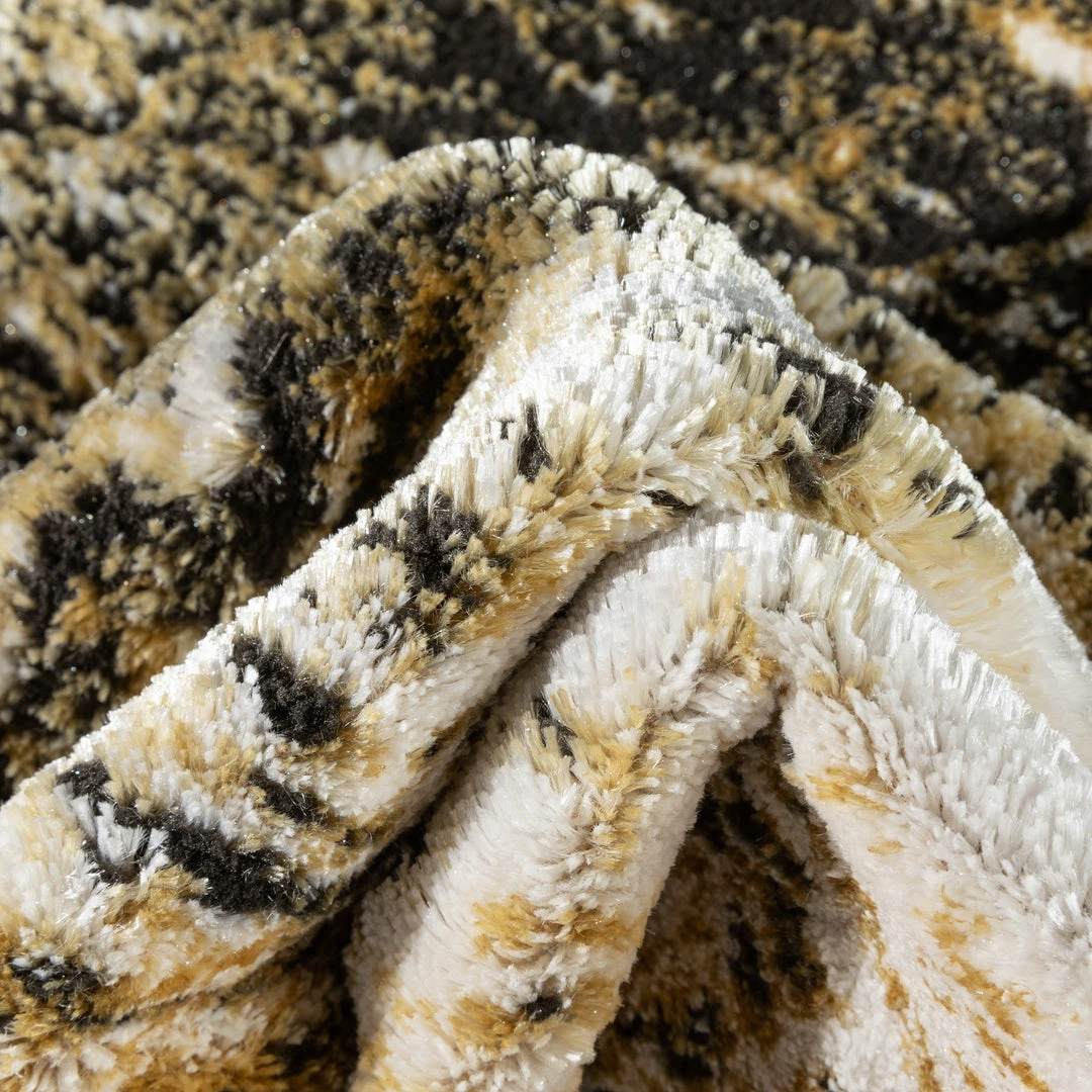 Well Woven Global Zaynab Vintage Abstract Border Yellow Glam Rug 3 Well Woven Global Zaynab Vintage Abstract Border Yellow Glam Rug