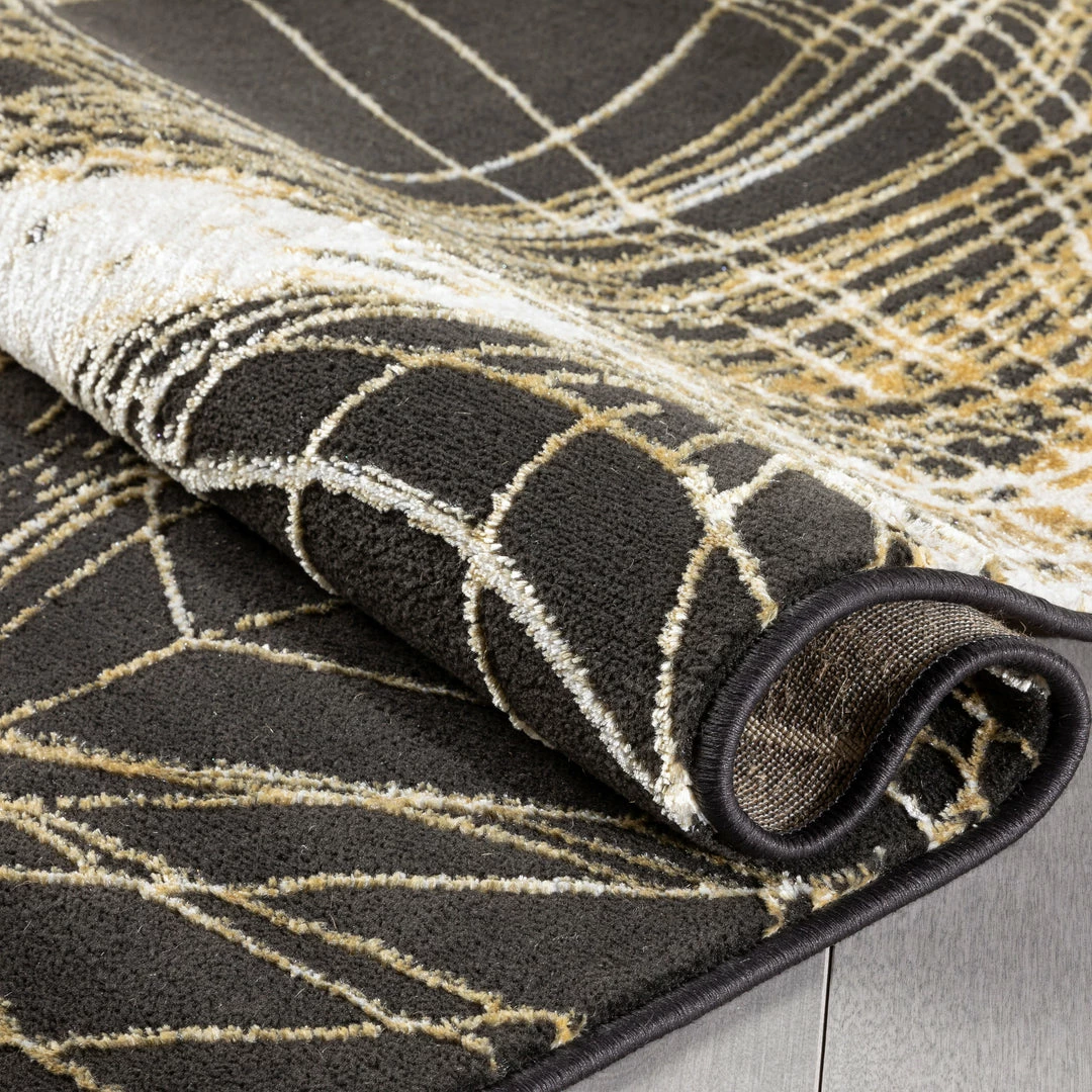 Well Woven Global Sinead Vintage Abstract Yellow Glam Rug 8 Well Woven Global Sinead Vintage Abstract Yellow Glam Rug