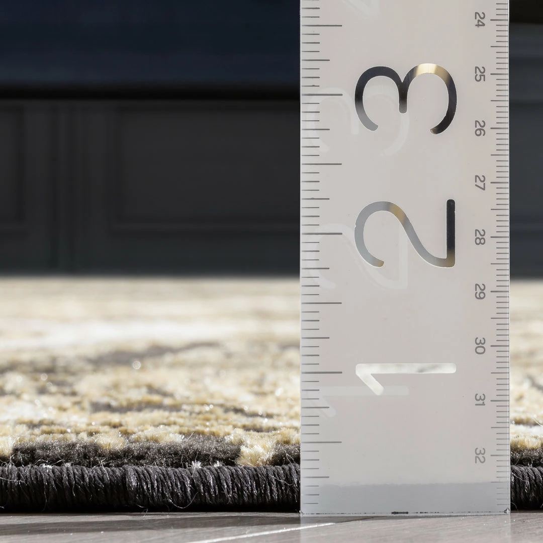 Well Woven Global Sinead Vintage Abstract Yellow Glam Rug 9 Well Woven Global Sinead Vintage Abstract Yellow Glam Rug