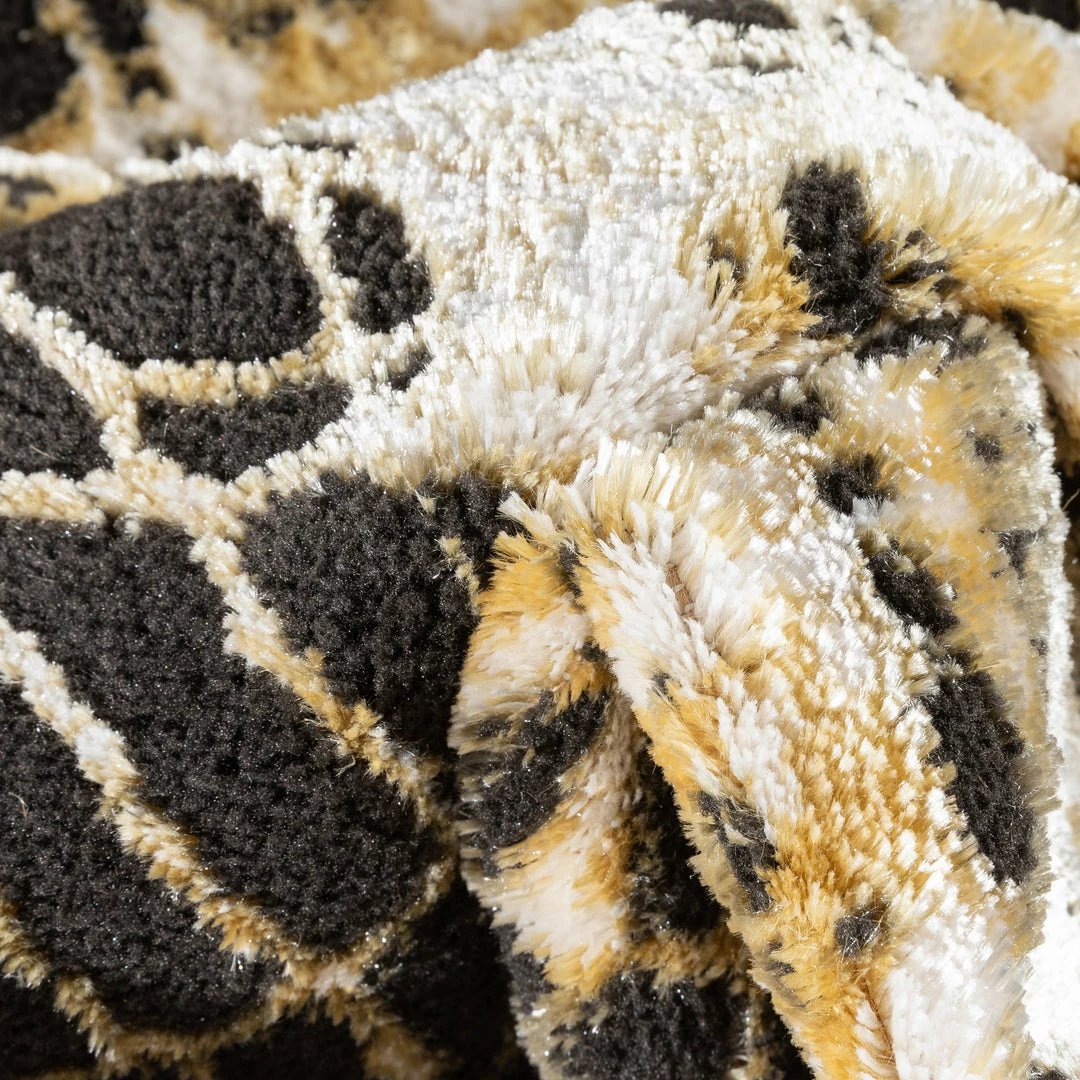 Well Woven Global Sinead Vintage Abstract Yellow Glam Rug 3 Well Woven Global Sinead Vintage Abstract Yellow Glam Rug