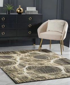 Well Woven Global Sinead Vintage Abstract Yellow Glam Rug 14 Well Woven Global Sinead Vintage Abstract Yellow Glam Rug