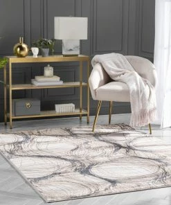 Well Woven Sinead Vintage Modern Abstract Ivory Glam Rug Global 15 Well Woven Sinead Vintage Modern Abstract Ivory Glam Rug Global