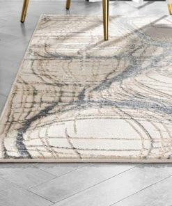 Well Woven Sinead Vintage Modern Abstract Ivory Glam Rug Global 16 Well Woven Sinead Vintage Modern Abstract Ivory Glam Rug Global