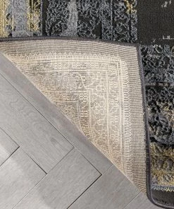 Well Woven Gemma Vintage Medallion Oriental Dark Grey Glam Rug 15 Well Woven Gemma Vintage Medallion Oriental Dark Grey Glam Rug