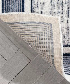 Well Woven Filippa Vintage Border Pattern Blue Glam Rug Global