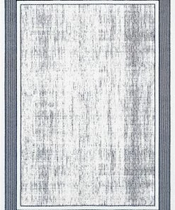 Well Woven Filippa Vintage Border Pattern Blue Glam Rug Global