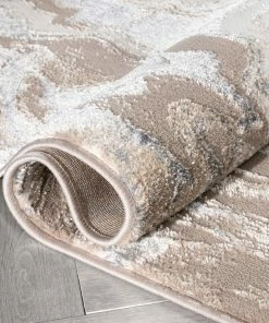 Well Woven Fay Modern Abstract Ivory Glam Rug Global 14 Well Woven Fay Modern Abstract Ivory Glam Rug Global