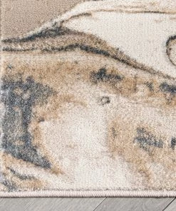 Well Woven Fay Modern Abstract Ivory Glam Rug Global 12 Well Woven Fay Modern Abstract Ivory Glam Rug Global