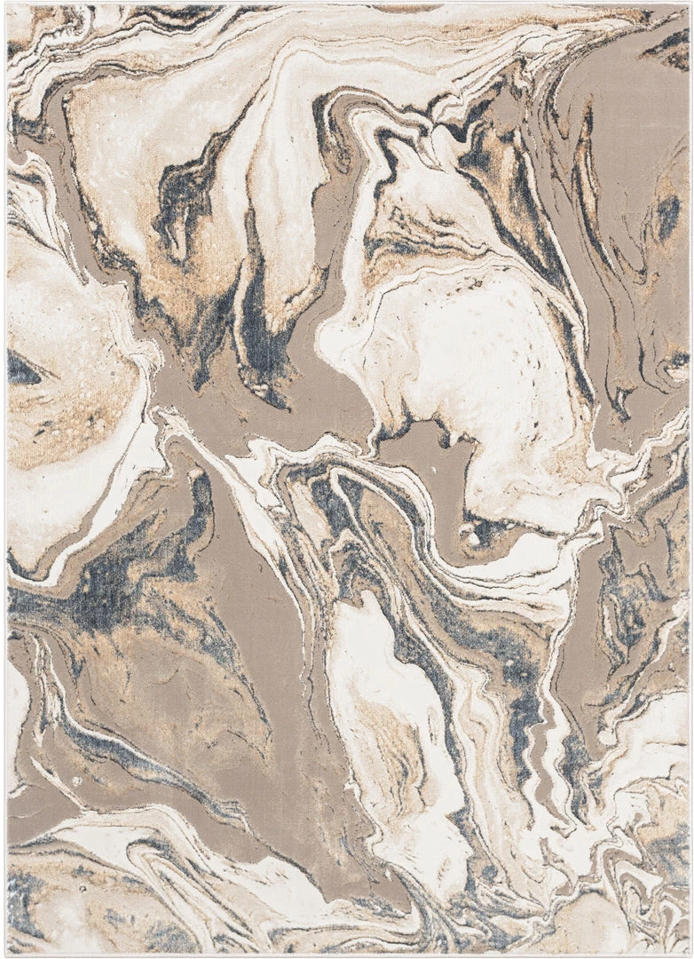 Well Woven Fay Modern Abstract Ivory Glam Rug Global 2 Well Woven Fay Modern Abstract Ivory Glam Rug Global