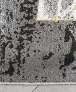 Well Woven Allegra Modern Abstract Grey Glam Rug