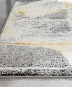 Well Woven Allegra Modern Abstract Grey Glam Rug