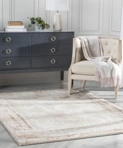 Well Woven Isolde Vintage Abstract Border Ivory Glam Rug Global 15 Well Woven Isolde Vintage Abstract Border Ivory Glam Rug Global