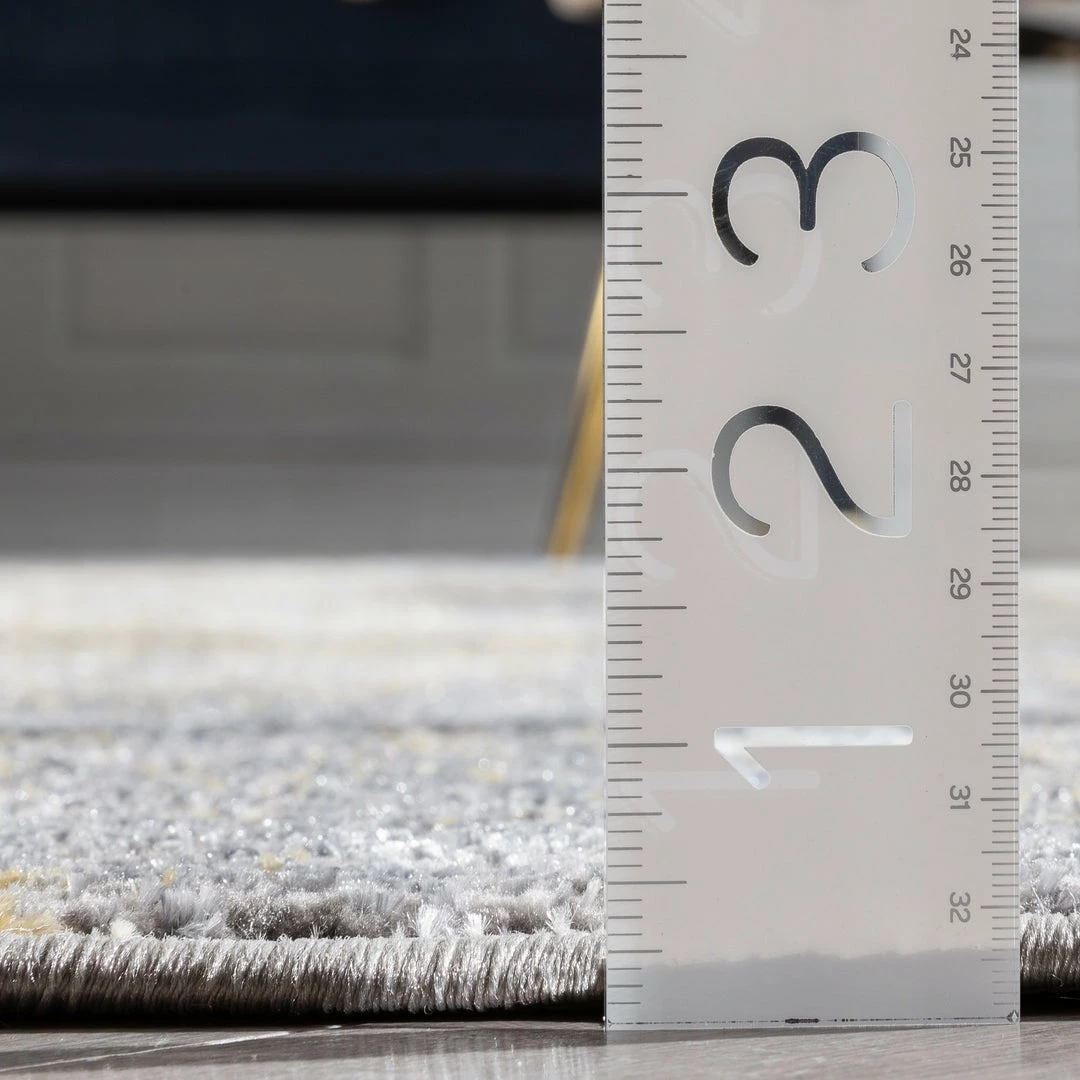 Well Woven Joelle Vintage Abstract Floral Yellow Glam Rug Global 9 Well Woven Joelle Vintage Abstract Floral Yellow Glam Rug Global