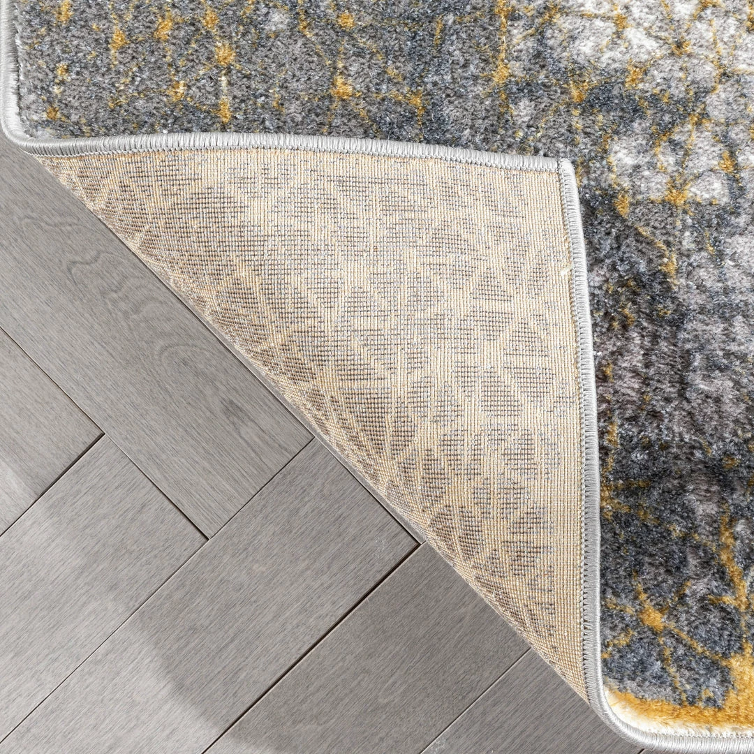 Well Woven Joelle Vintage Abstract Floral Yellow Glam Rug Global 7 Well Woven Joelle Vintage Abstract Floral Yellow Glam Rug Global