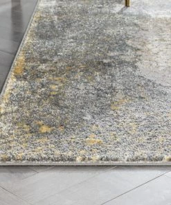 Well Woven Joelle Vintage Abstract Floral Yellow Glam Rug Global 13 Well Woven Joelle Vintage Abstract Floral Yellow Glam Rug Global