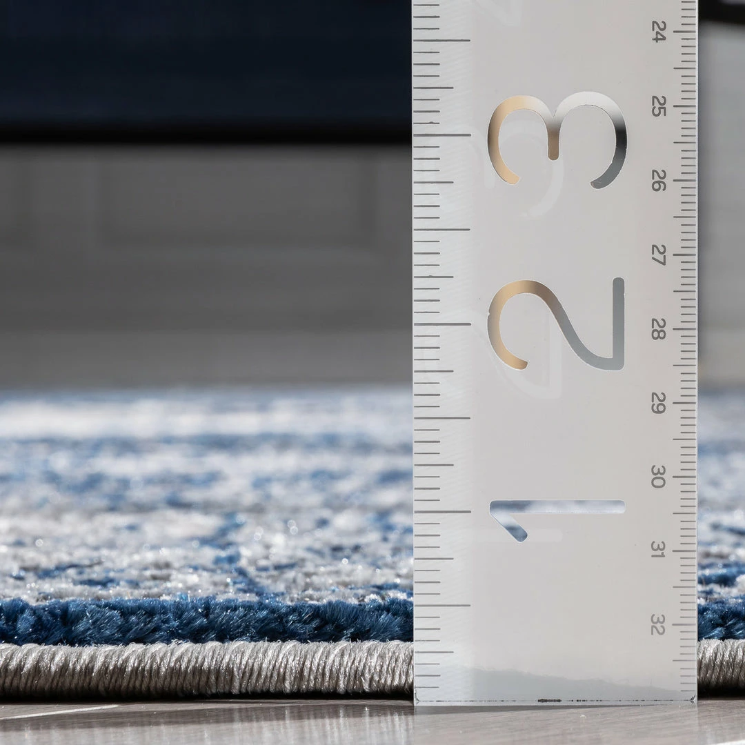 Well Woven Global Joelle Vintage Abstract Floral Blue Glam Rug 9 Well Woven Global Joelle Vintage Abstract Floral Blue Glam Rug