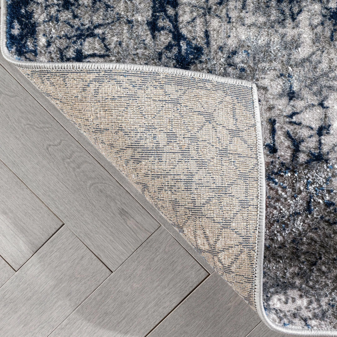 Well Woven Global Joelle Vintage Abstract Floral Blue Glam Rug 7 Well Woven Global Joelle Vintage Abstract Floral Blue Glam Rug