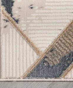 Well Woven Nikita Vintage Geometric Ivory Glam Rug Global