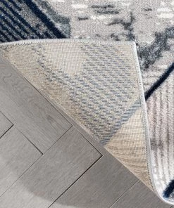 Well Woven Nikita Vintage Geometric Blue Glam Rug