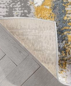 Well Woven Thalia Vintage Abstract Yellow Glam Rug 15 Well Woven Thalia Vintage Abstract Yellow Glam Rug