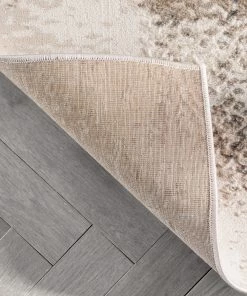 Well Woven Thalia Vintage Modern Abstract Ivory Glam Rug