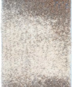 Well Woven Kynlee Modern Abstract Blue Shag Rug