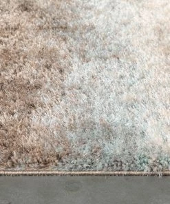 Well Woven Geometric Kynlee Modern Abstract Grey Shag Rug