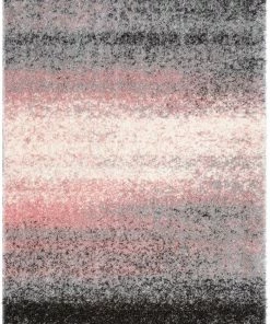 Well Woven Kynlee Modern Abstract Blush Shag Rug