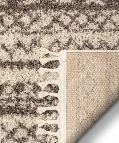 Well Woven Lyle Natural Tribal Moroccan Trellis Shag Rug Global