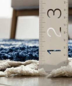 Well Woven Celosia Moroccan Trellis Shag Blue Rug 23 Well Woven Celosia Moroccan Trellis Shag Blue Rug