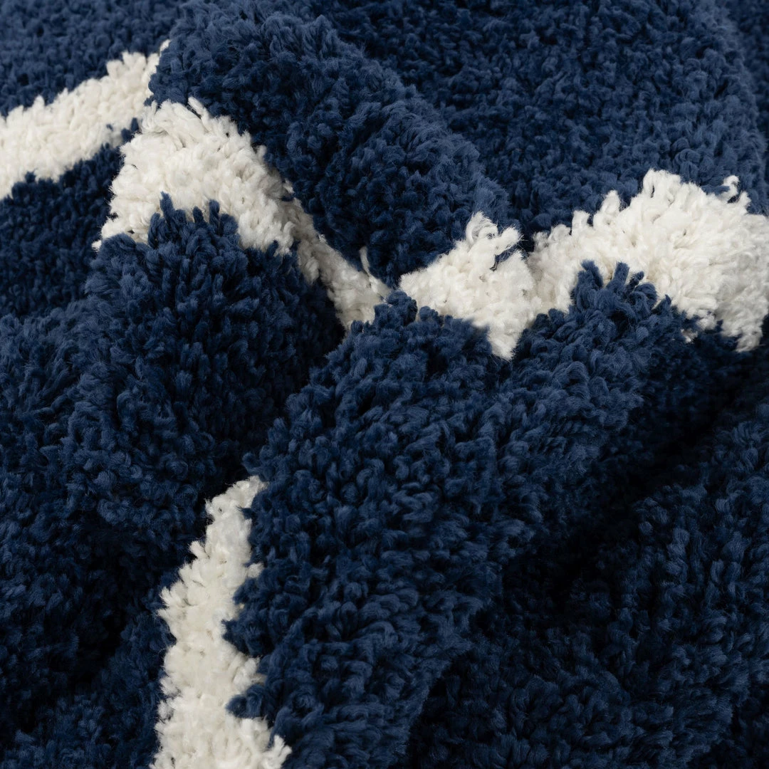 Well Woven Celosia Moroccan Trellis Shag Blue Rug 11 Well Woven Celosia Moroccan Trellis Shag Blue Rug