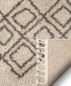 Well Woven Radley Natural Tribal Moroccan Shag Rug Global