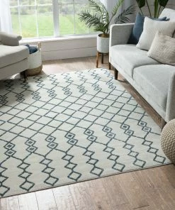 Well Woven Tiller Moroccan Tribal Ivory Rug Global