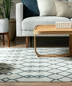 Well Woven Tiller Moroccan Tribal Ivory Rug Global