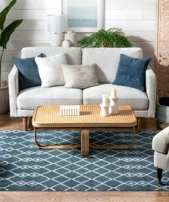 Well Woven Tiller Moroccan Tribal Blue Rug 11 Well Woven Tiller Moroccan Tribal Blue Rug