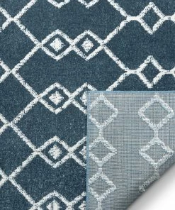 Well Woven Tiller Moroccan Tribal Blue Rug 10 Well Woven Tiller Moroccan Tribal Blue Rug