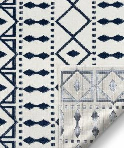 Well Woven Oliver Contemporary Tribal Ivory Rug 5'3