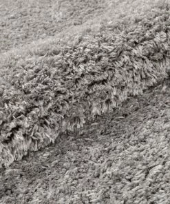 Well Woven Olympic Silver Modern Shag Rug