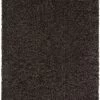 Well Woven Olympic Super Soft Peppercorn Grey Modern Shag Rug