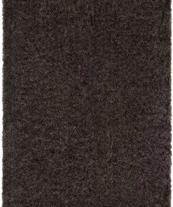 Well Woven Olympic Super Soft Peppercorn Grey Modern Shag Rug