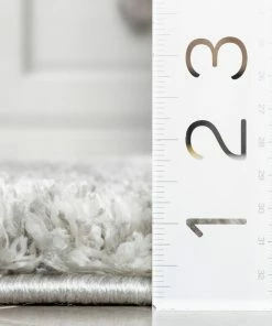 Well Woven Aviero Moroccan Lattice Trellis Ivory Thick & Soft Shag Rug Global 13 Well Woven Aviero Moroccan Lattice Trellis Ivory Thick & Soft Shag Rug Global