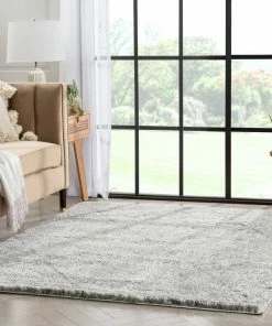 Well Woven Aviero Moroccan Lattice Trellis Ivory Thick & Soft Shag Rug Global 16 Well Woven Aviero Moroccan Lattice Trellis Ivory Thick & Soft Shag Rug Global